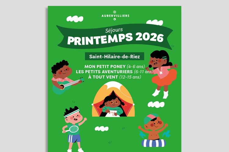 Affiches Printemps mairie - Graphiste Paris - Mathieu Orenge