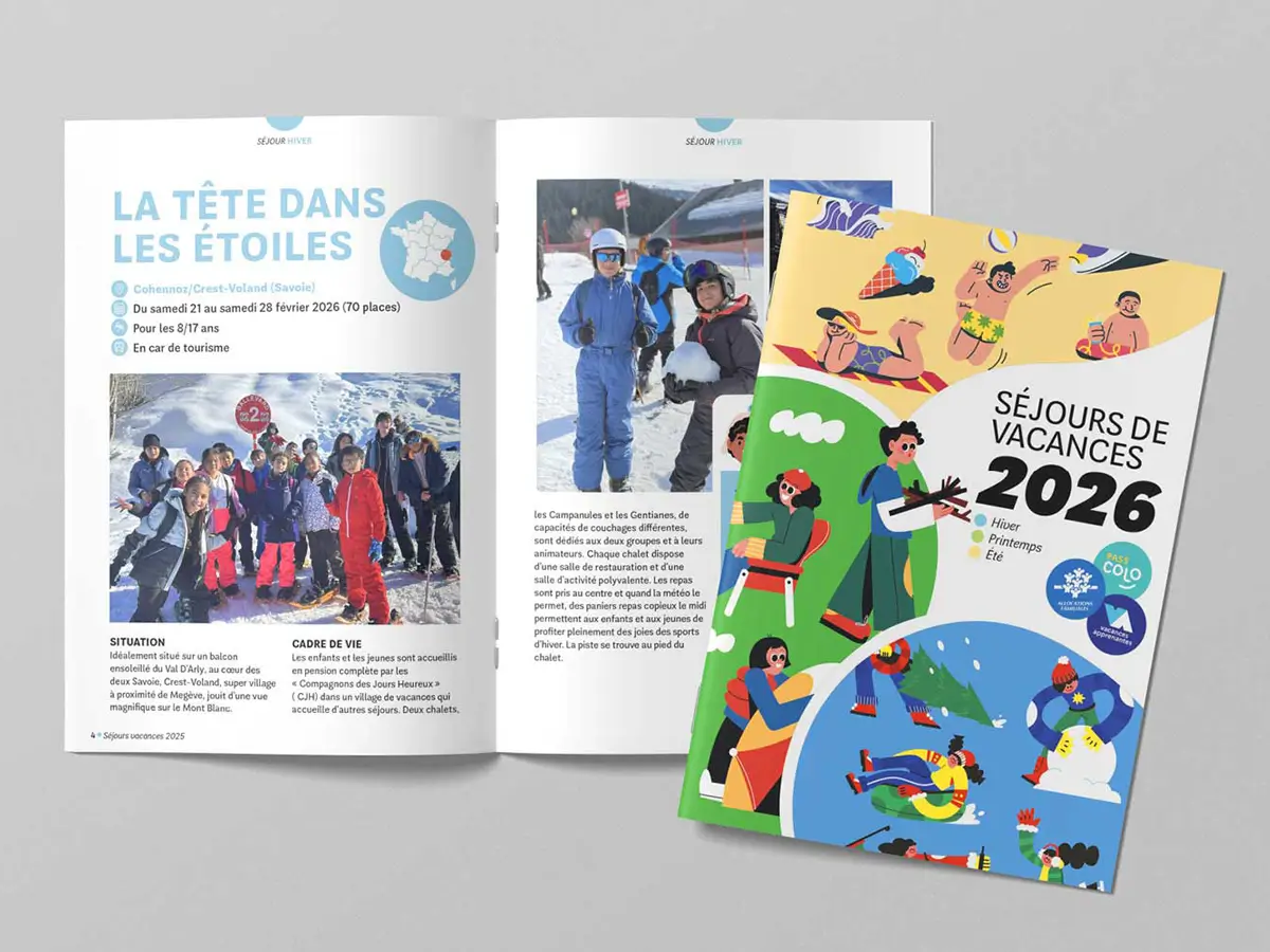 création d'un catalogue pour la mairie d'Aubervilliers