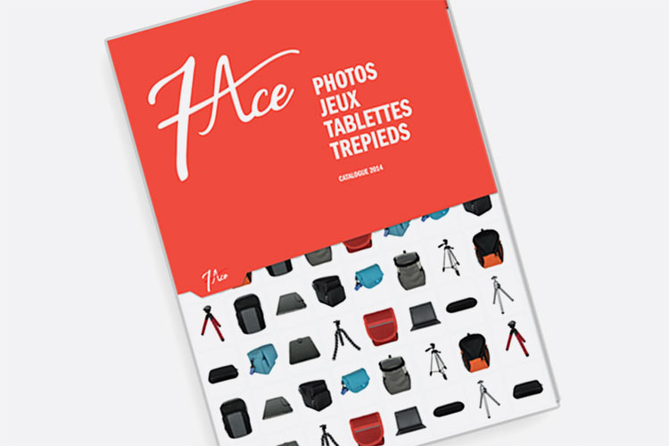 Réalisation d'un catalogue pour la marque 7ace