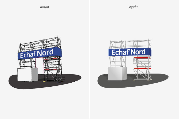 Amélioration du logo Echaf'Nord
