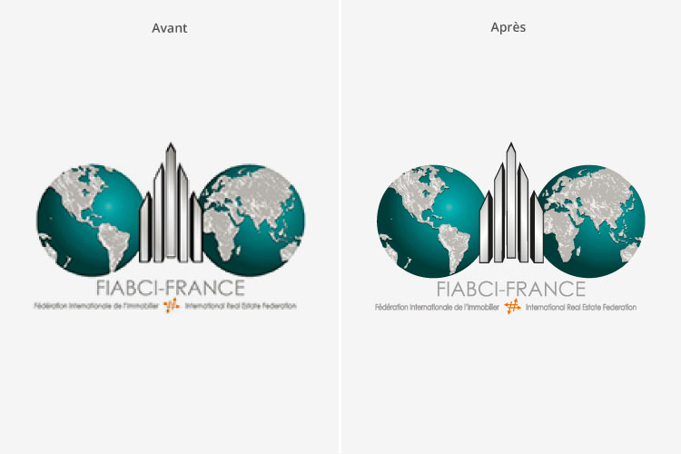 Reproduction logo pour l'entreprise Fiabci