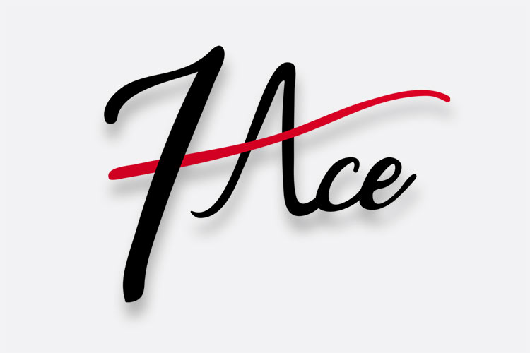 Réalisation d'un logo pour la marque Seven-Ace