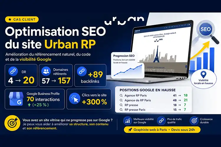 Présentation optimisation seo urban rp paris