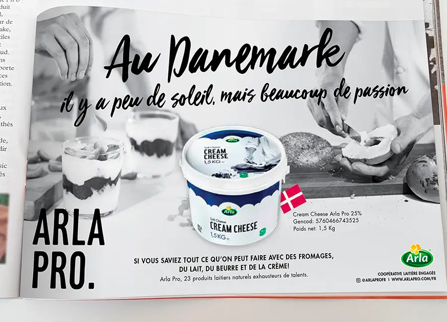 Création d'une publicité - Arla Foods