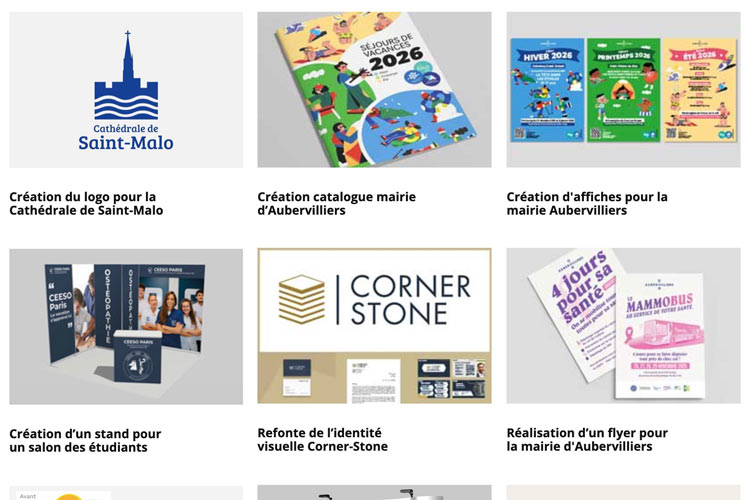 Exemple de projets variés