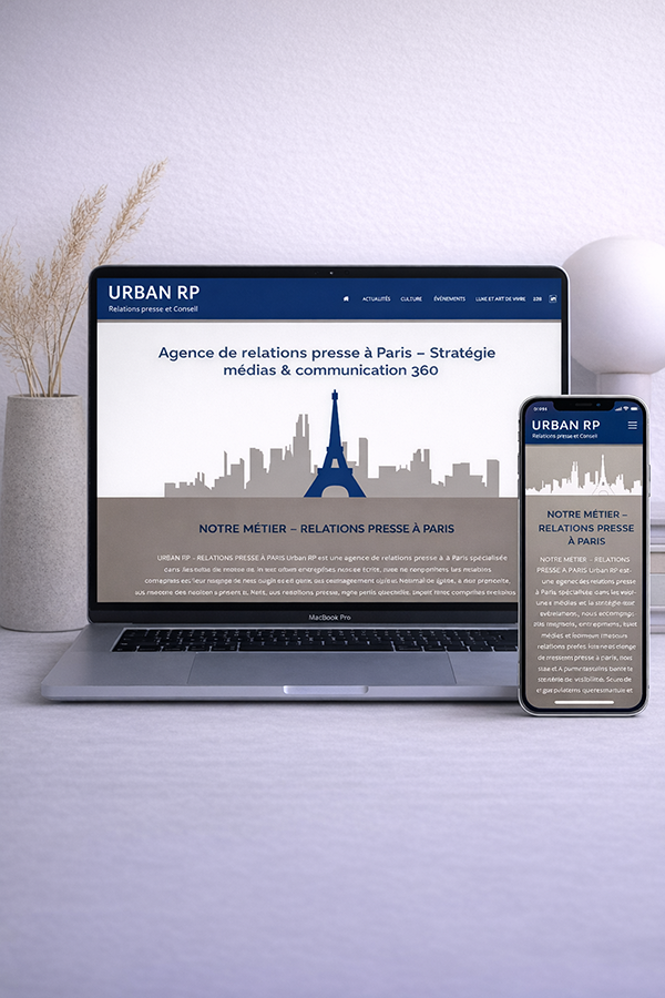 Site responsive Urban RP Paris