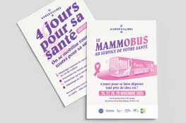 Création flyer Paris – Réalisation d’un flyer pour Aubervilliers